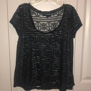 American Eagle Grey Top